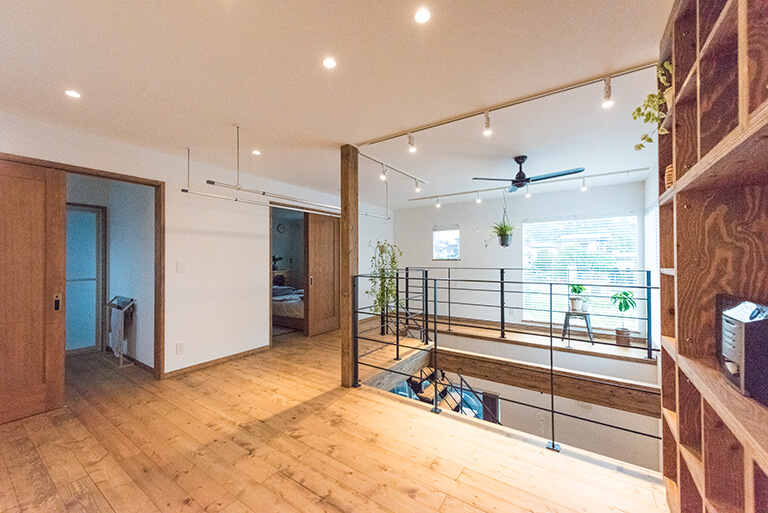 2階に水回りを|秋田市 住宅 施工事例 ブルックで建てたお客様の暮らし方